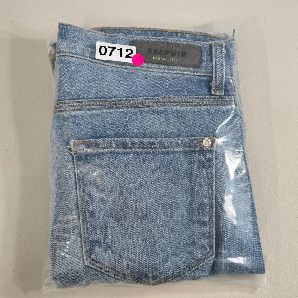 BALDWIN denim Sz Size 27x29 Stella Harvey Mid-rise Straight